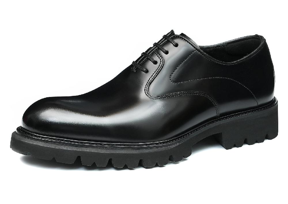 santimon Men's Handmade Dress Pionted Toe Oxfords