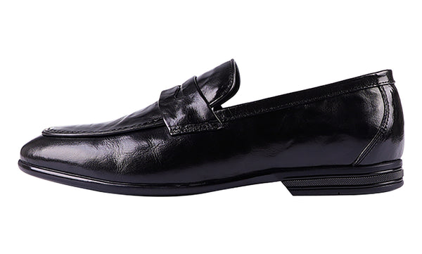 Santimon Men's Handmade Formal Penny Loafers