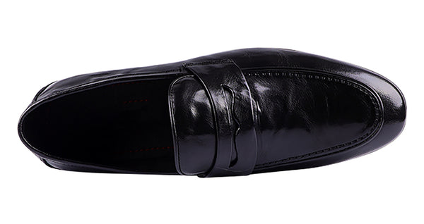 Santimon Men's Handmade Formal Penny Loafers