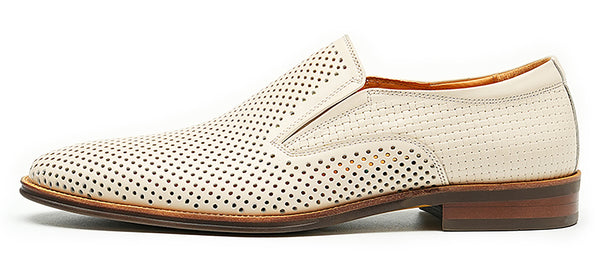 Santimon Men's Hollow Dress Formal Penny Loafers