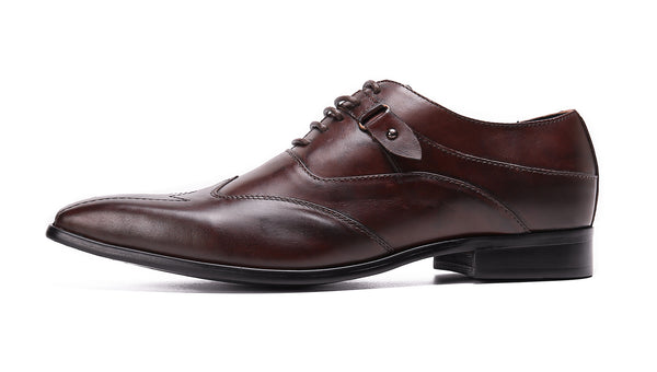 Santimon Men's Lace Up Formal Oxfords