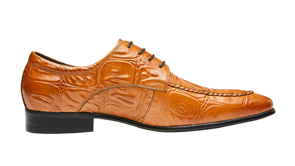 Santimon Men's Leather Derby Comfort Shoes