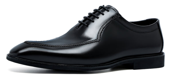 Santimon Men's Leather Fashion Formal Oxfords