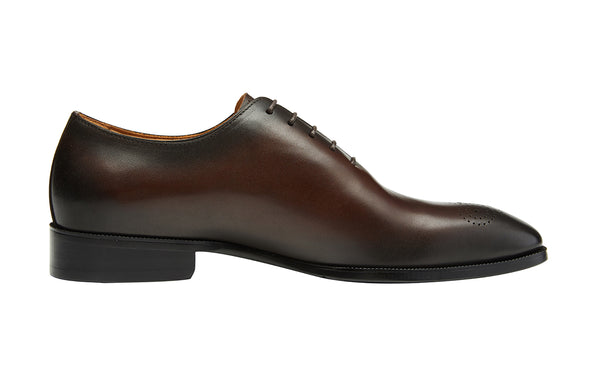 Santimon Men's Leather Oxford Formal Lined