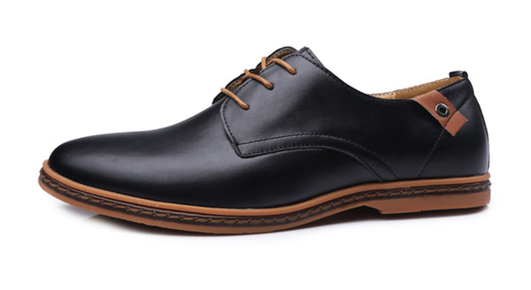 Santimon Men's Lightweight Plain Derby Shoes
