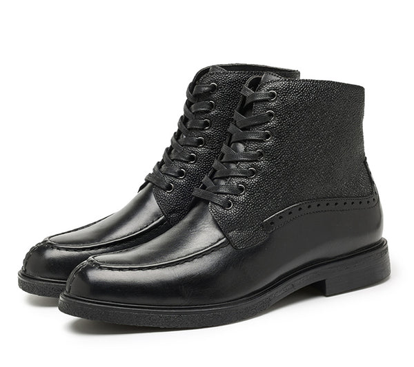 Santimon Men's Moc Composite Dress Casual Boots