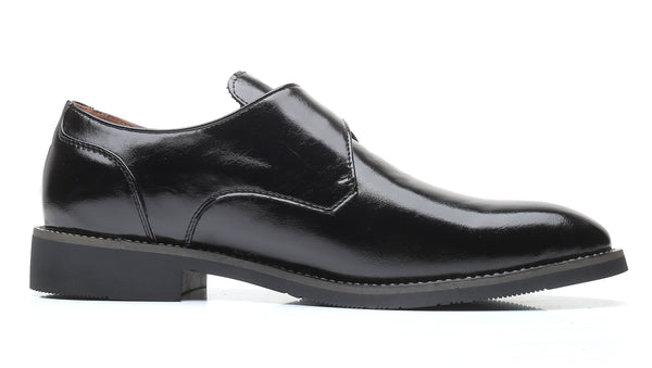 Santimon Men's Monk Strap Classic Loafers