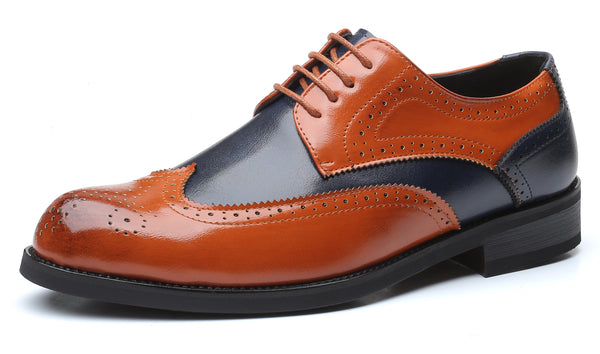 Santimon Men's Multicolor Composite Derby Shoes