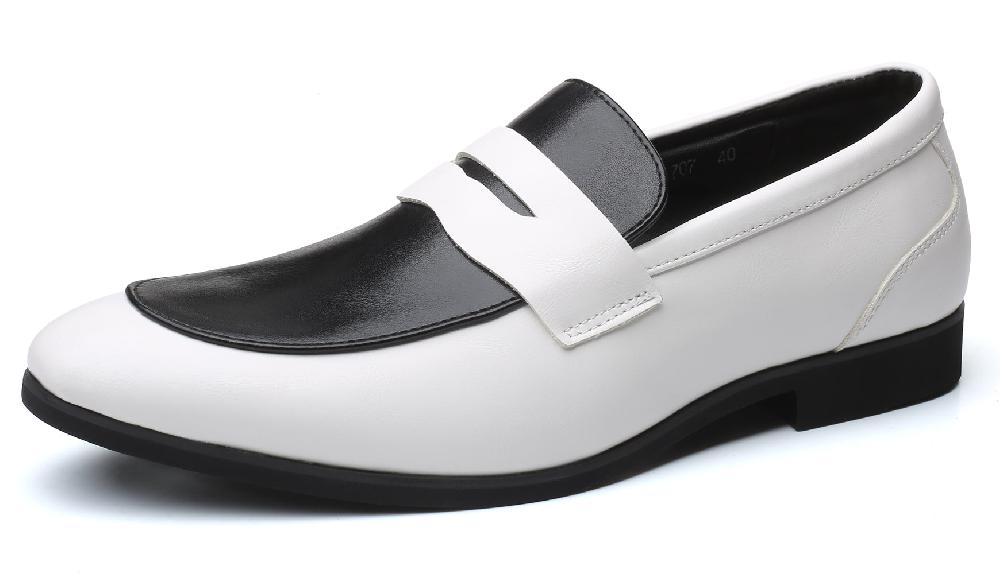 santimon Men's Multicolor Penny Loafers