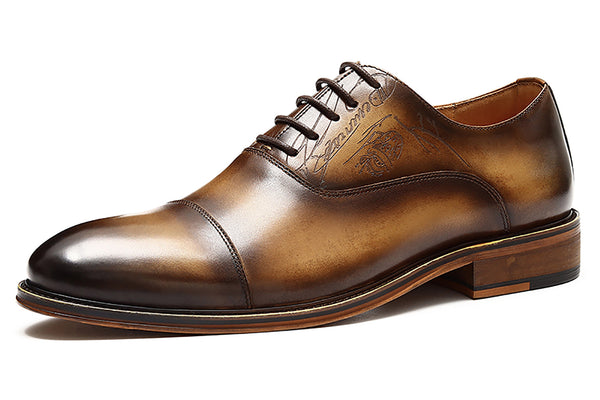 Santimon Men's Novelty Dress Formal Oxfords