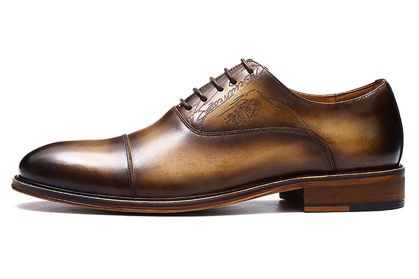 Santimon Men's Novelty Dress Formal Oxfords