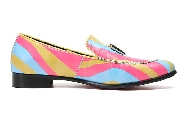 Santimon Men's Novelty Kiltie Tassel Loafers