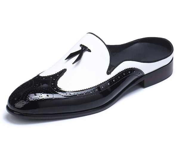 Santimon Men's Open Slip-On Mules