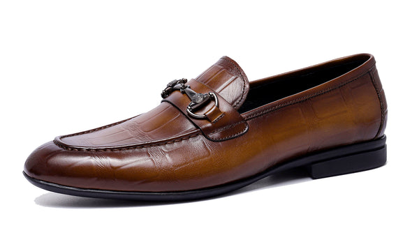 Santimon Men's Penny Dress Loafers Slip On