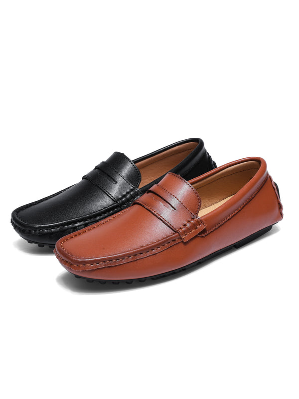 Santimon Men's Penny Driving Moccasins