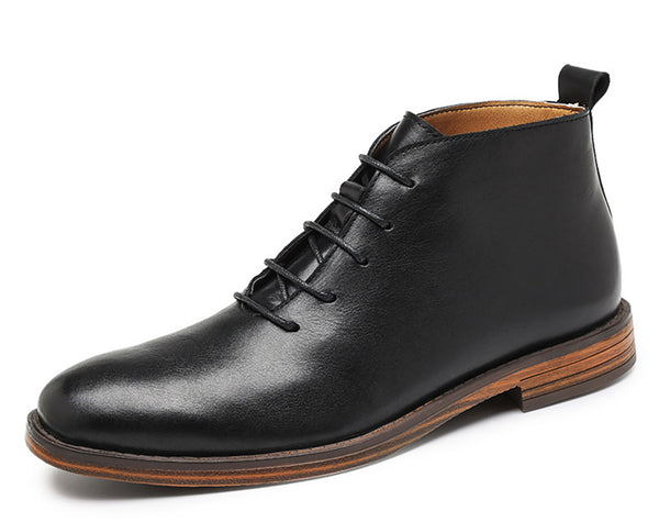 Santimon Men's Plain Chukka Ankle Boots