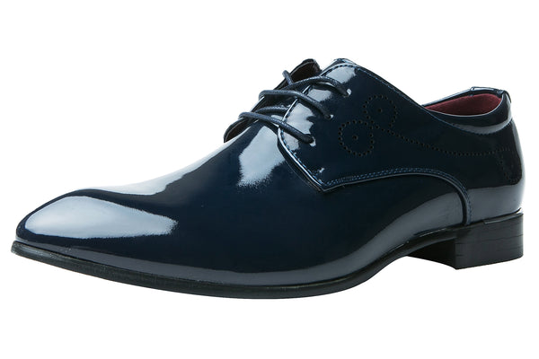 Santimon Men's Plain Classic Derby