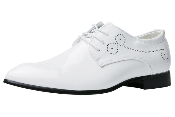 Santimon Men's Plain Classic Derby