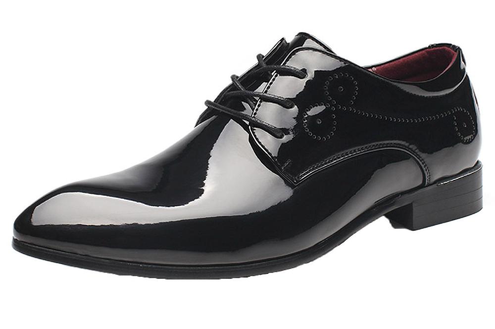 santimon Men's Plain Classic Derby