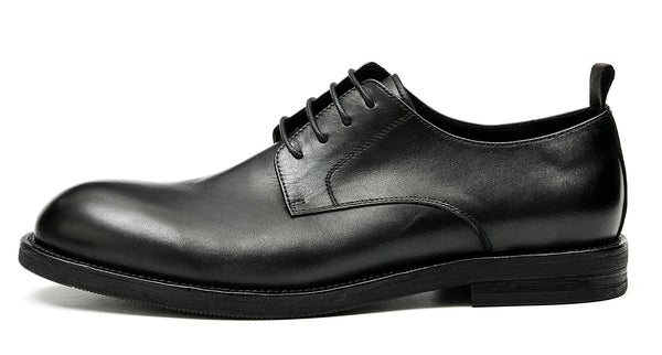 Santimon Men's Plain Toe Derby Dress Formal Shoes