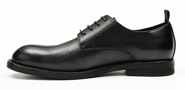 Santimon Men's Plain Toe Derby Dress Formal Shoes