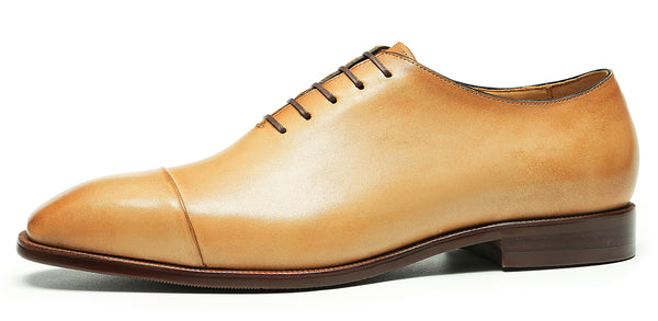 Santimon Men's Plain Toe Fashion Dress Oxfords