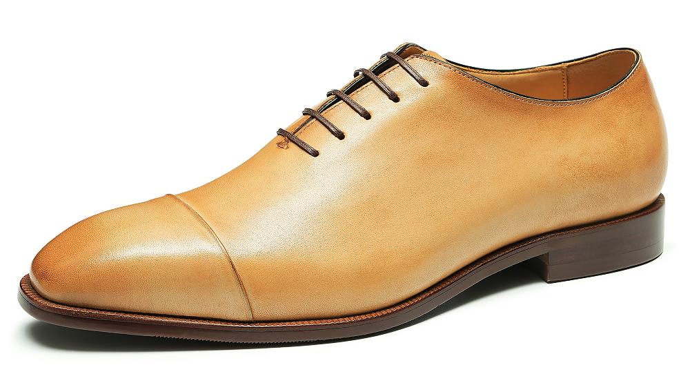 santimon Men's Plain Toe Fashion Dress Oxfords