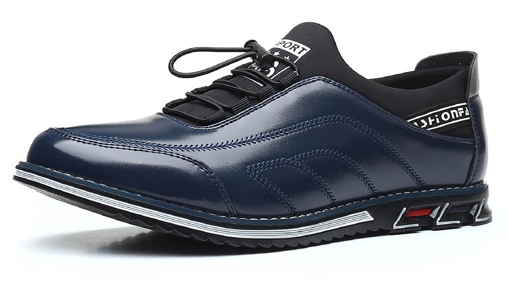 santimon Men's Pull String Sneakers Loafer