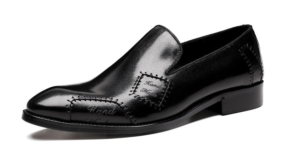 santimon Men's Retro Fun Smoking Loafers