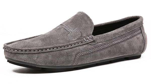 Santimon Men's Stitching Driving Moccasins
