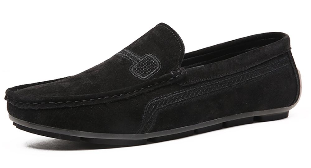 santimon Men's Stitching Driving Moccasins