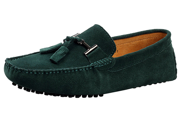 Santimon Men's Tassel Driving Moccasins