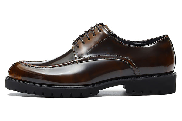 Santimon Men's Thick Sole Dress Formal Derby