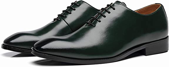 Santimon Men's Wholecut Oxford Pointed Toe
