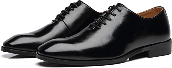 santimon Men's Wholecut Oxford Pointed Toe
