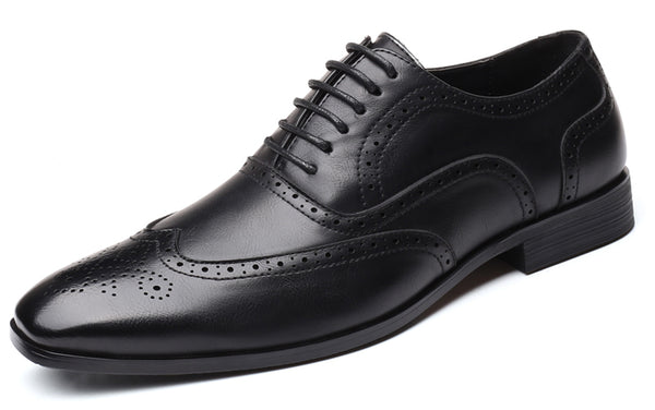 Santimon Men's Wingtip Brogue Oxfords