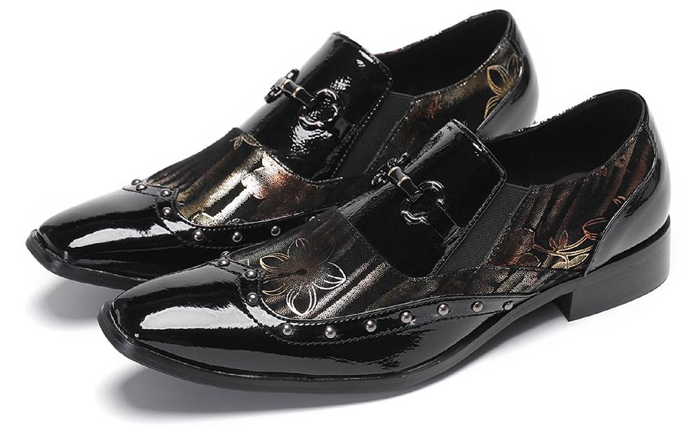 santimon Mens Business Casual Wedding Loafers