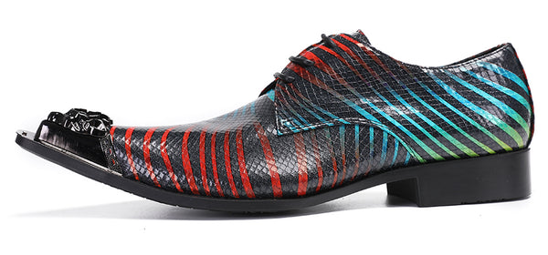 Santimon Mens Casual Dress Oxfords Western Shoes