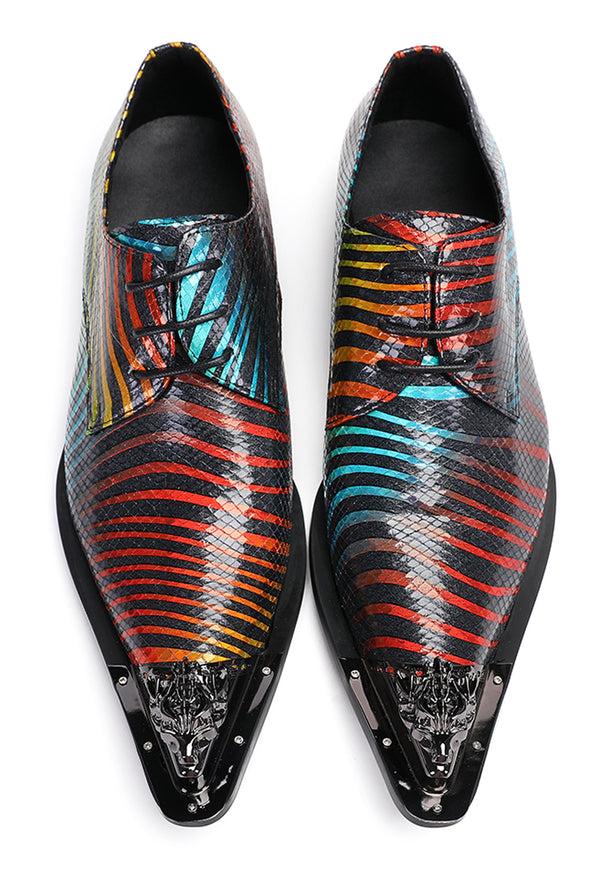 Santimon Mens Casual Dress Oxfords Western Shoes