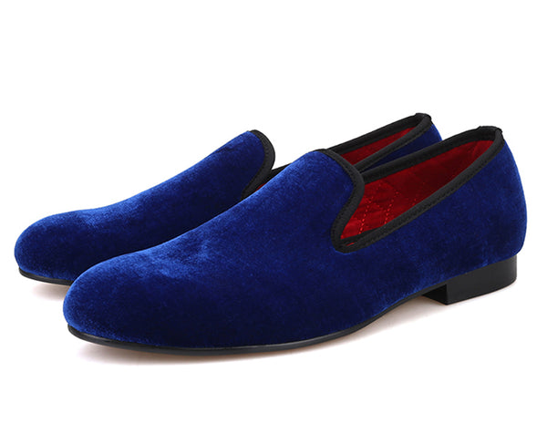 Santimon Mens Loafers Luxury Suede Slip On Shoes