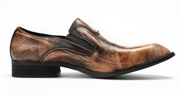 Santimon Mens Slip On Casual Driving Penny Loafers