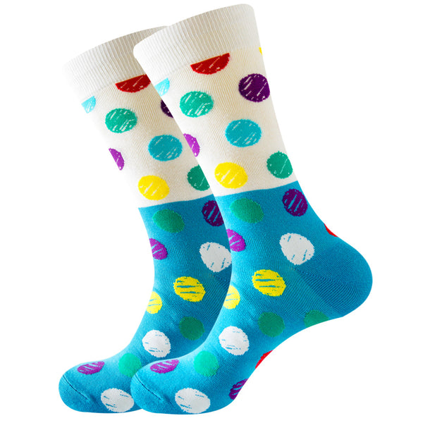 Santimon Rainbow Cotton Socks 1 Pair Set
