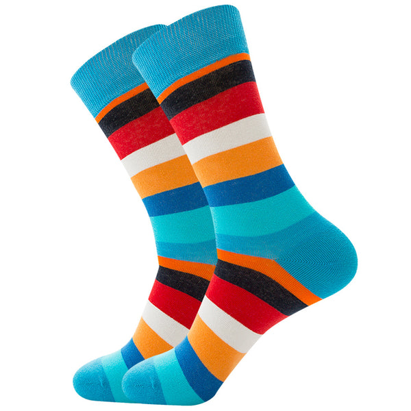 Santimon Stripe Series Cotton Socks 1 Pair Set