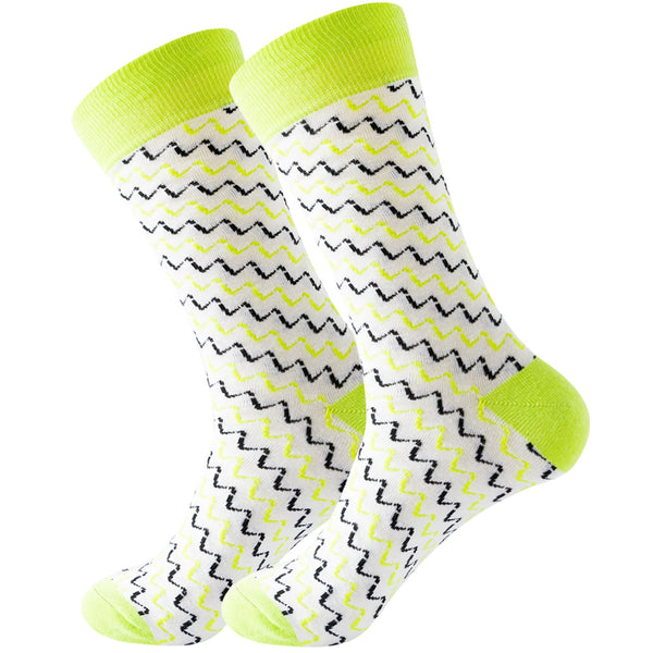 Santimon Wave Series Cotton Socks 1 Pair Set
