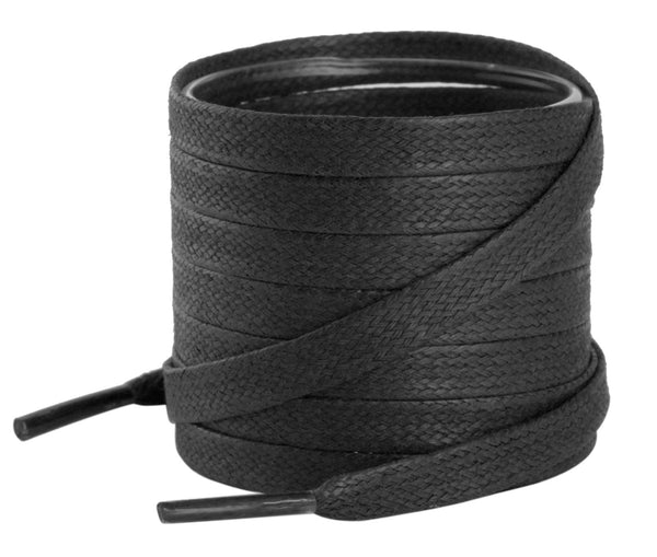 Santimon Waxed Flat Shoelaces - 1 Pair Pack YX-09