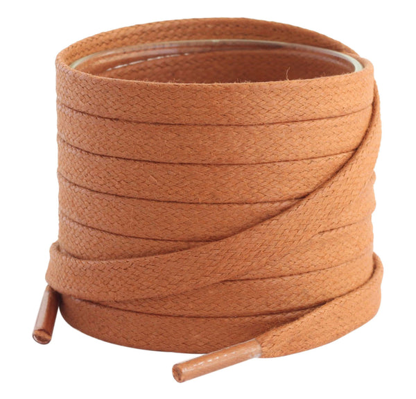 Santimon Waxed Flat Shoelaces - 1 Pair Pack YX-09