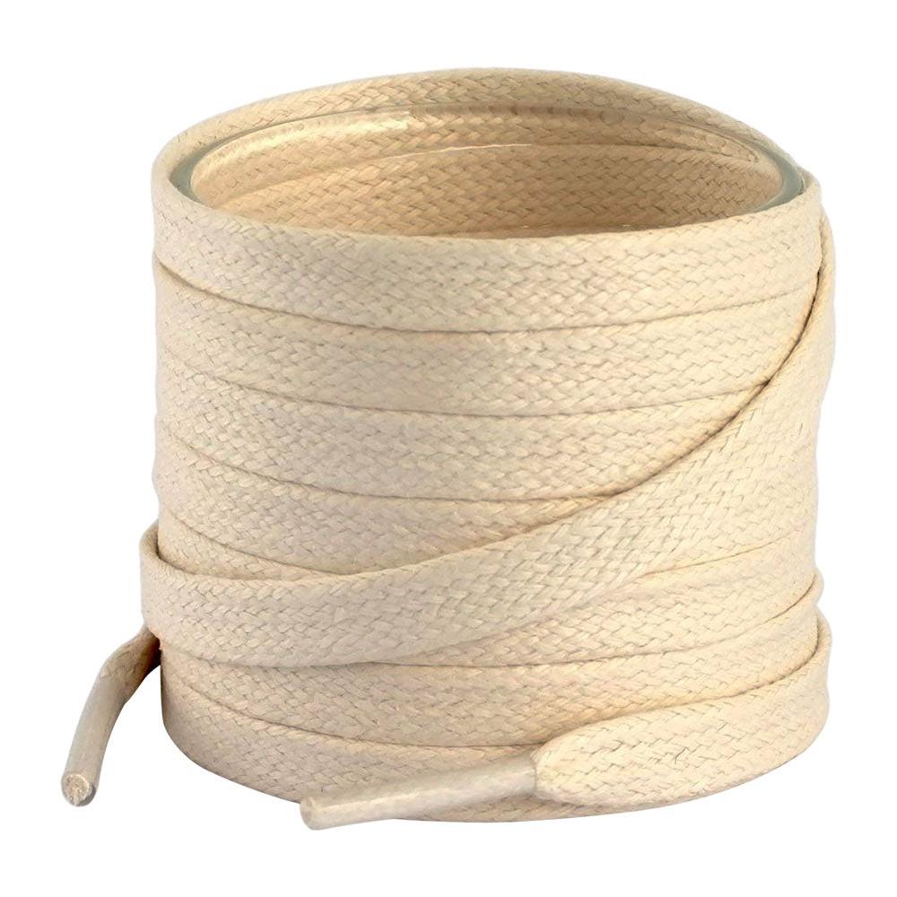 santimon Waxed Flat Shoelaces - 1 Pair Pack YX-09