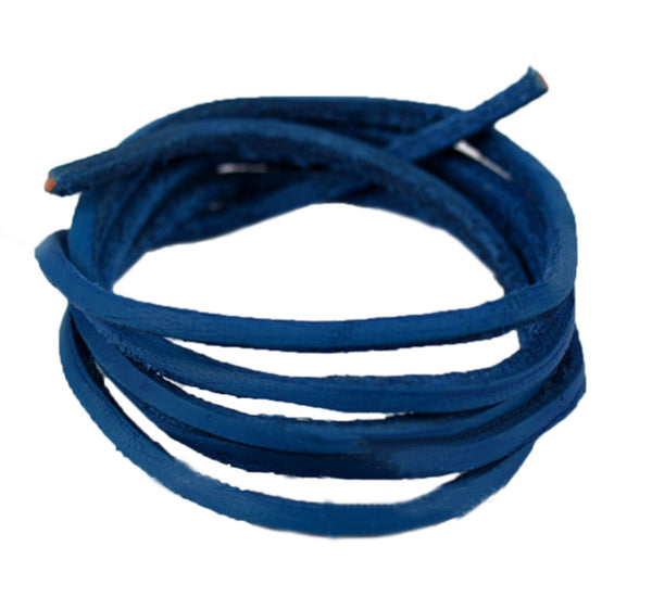 Santimon Square Leather Shoelaces - 1 Pair Pack YX-11