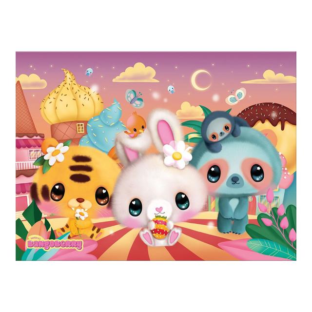 Santoro London Bangoberry - 100 Piece Puzzle - Sweet Summer