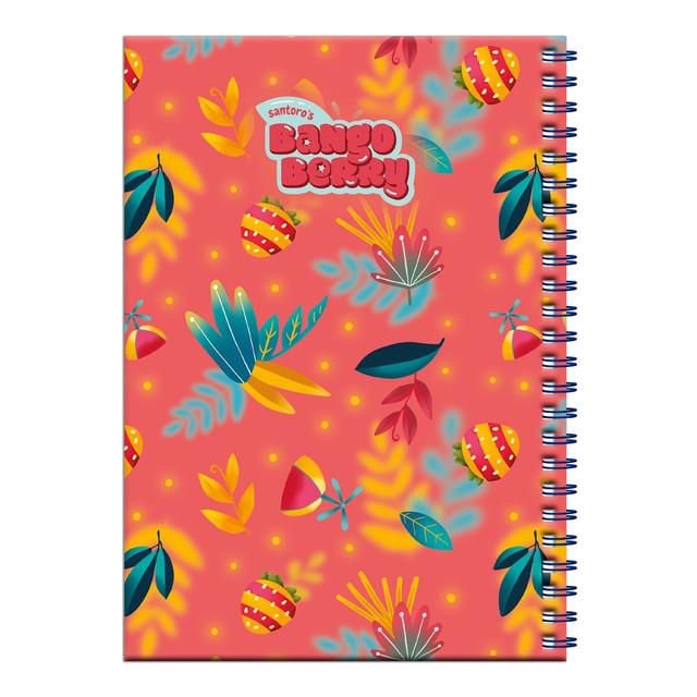 Santoro London Bangoberry - A5 Notebook With Stationery - Remy Raccoon